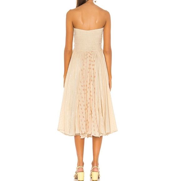 NWT Free People Amanda Midi Dress - Picture 9 of 11